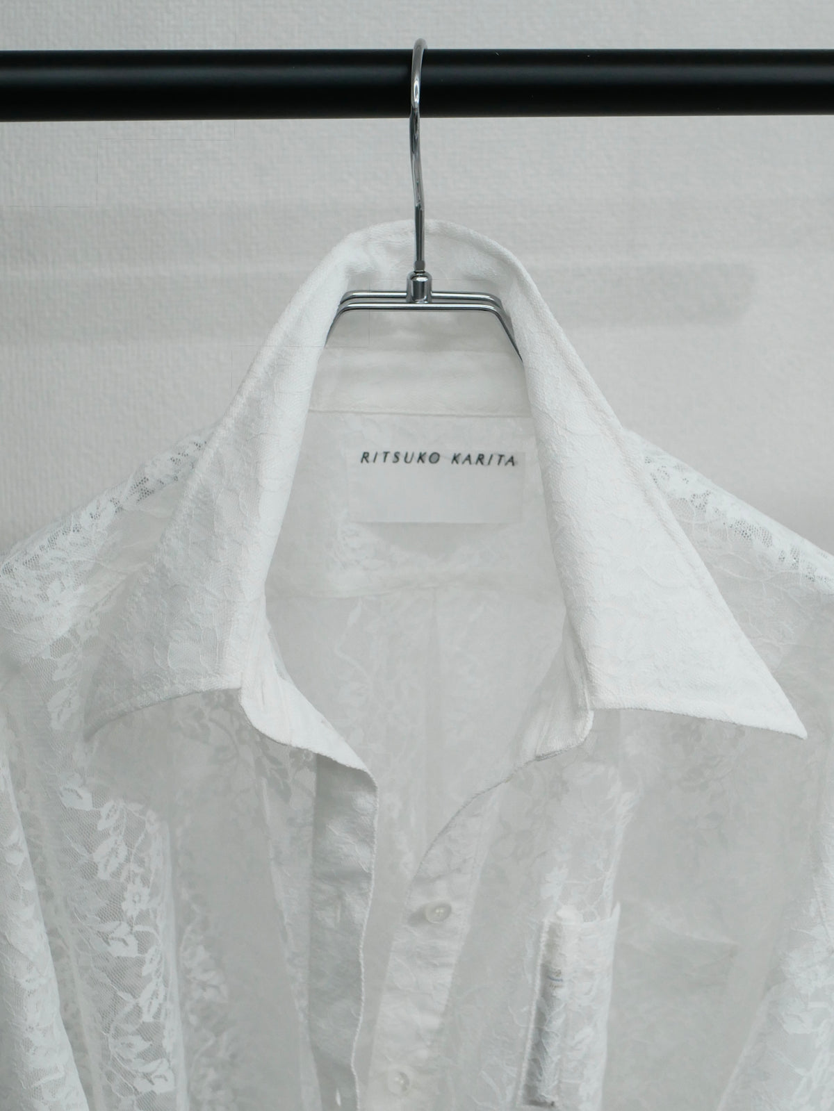 〔plain〕Skipper tabacco shirts〔Lace〕