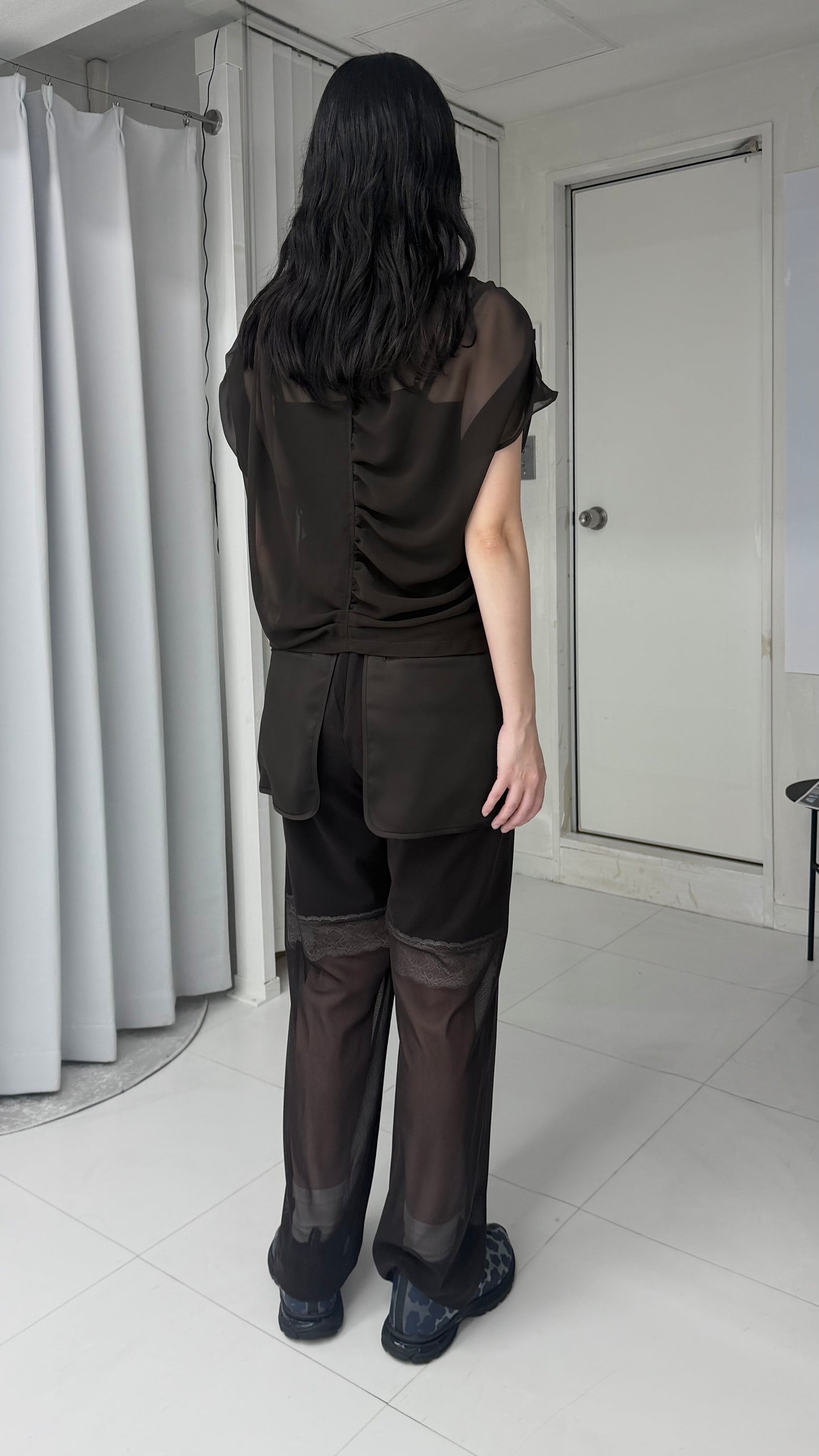 〔plain〕Secret lace pants