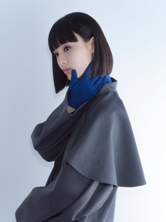 〔rich〕Boyish flare coat・original wool