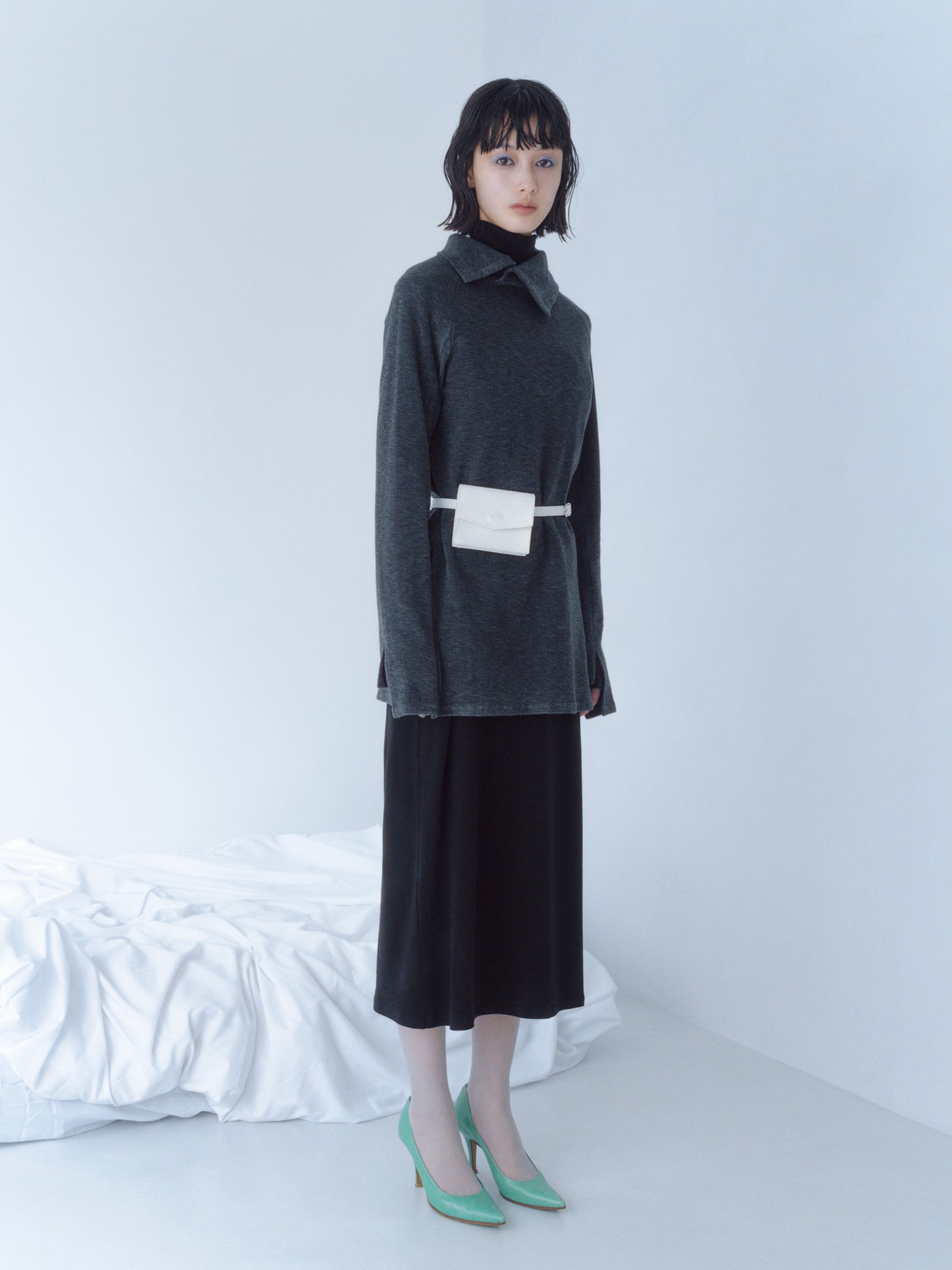 〔louise〕Louise lapel pullover