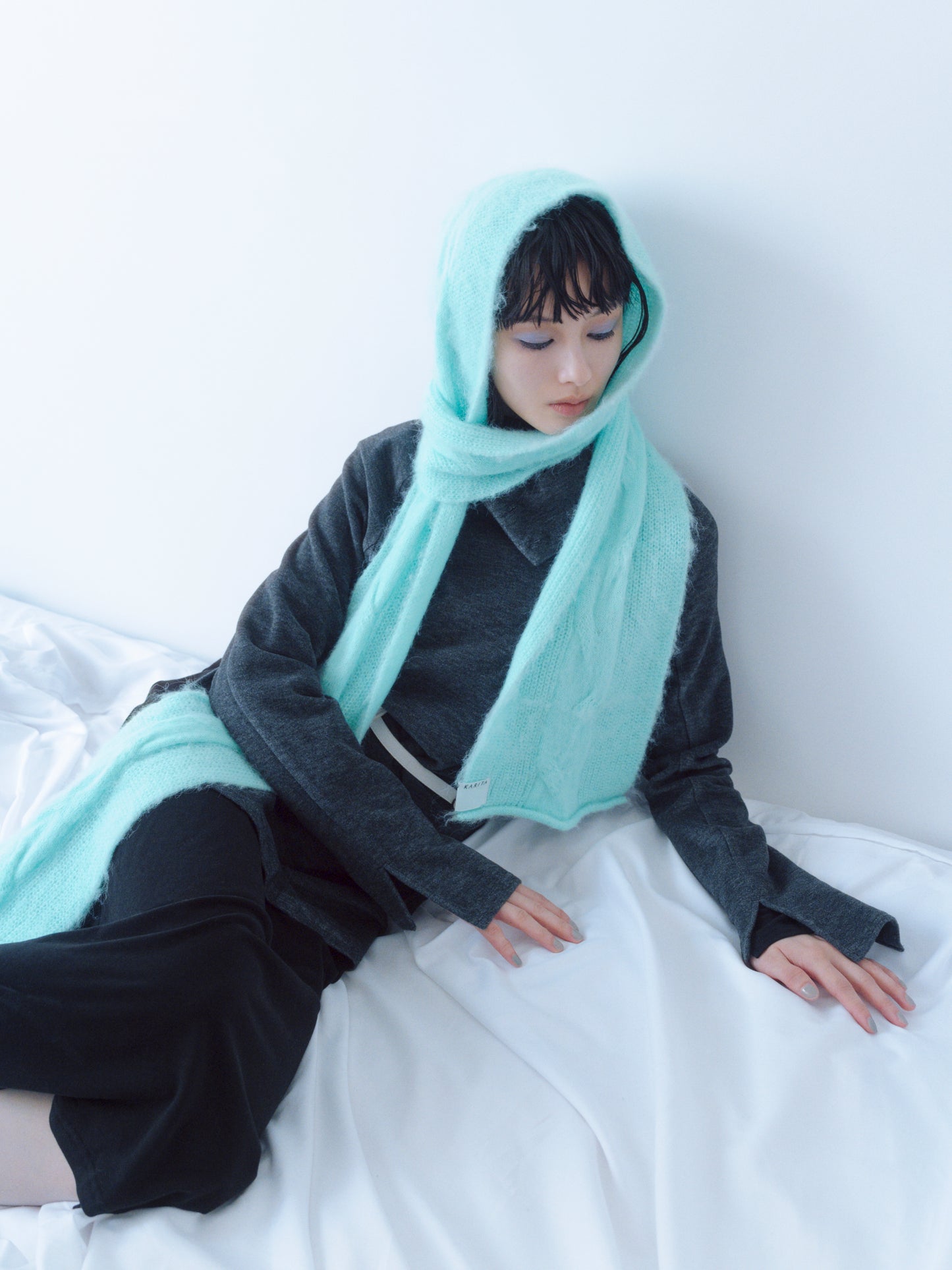 3.〔内金50％支払い〕Soft air muffler〔plain〕【受注販売】