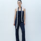6,【全額支払い】Bare rib jumpsuit〔plain〕【受注生産】