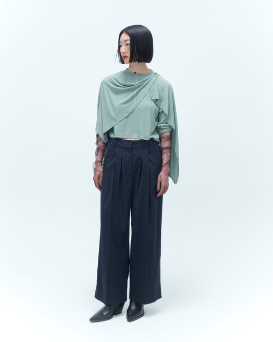 3.【全額支払い】Drape smooth tops〔plain〕【受注生産】
