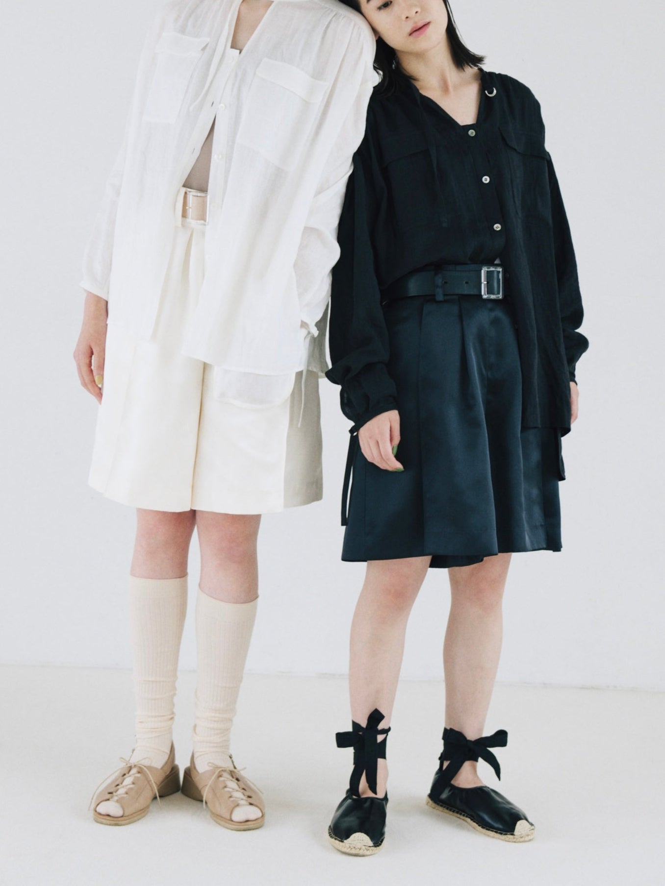 ◼︎Satin short pants 〔plain〕