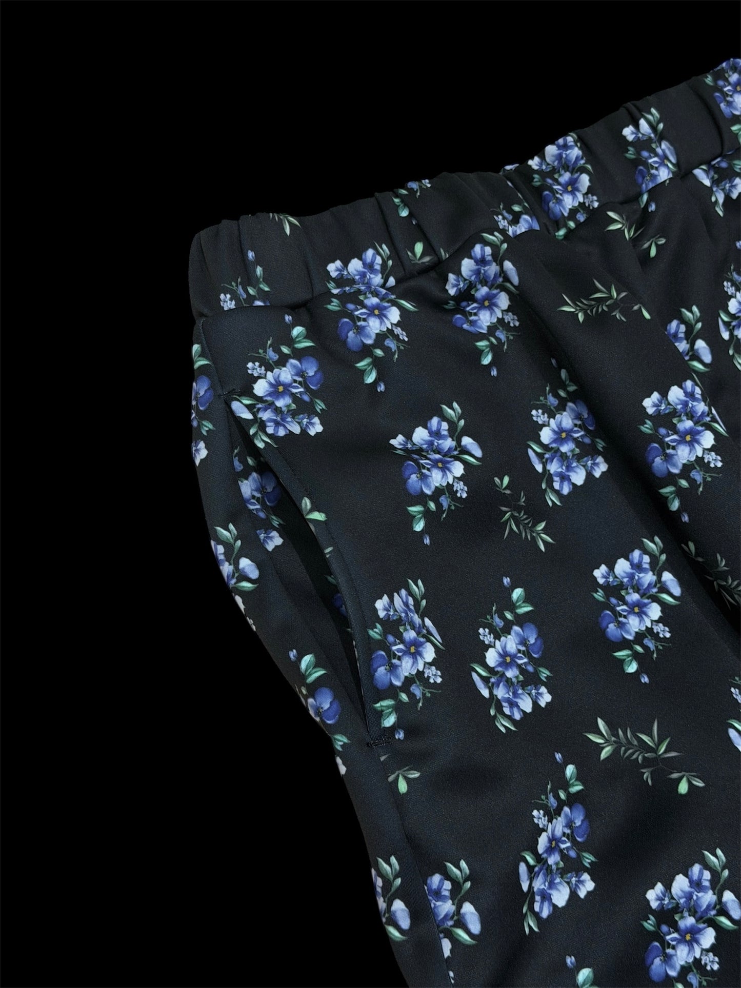 〔louise〕 Louise flare hem pants・Flower