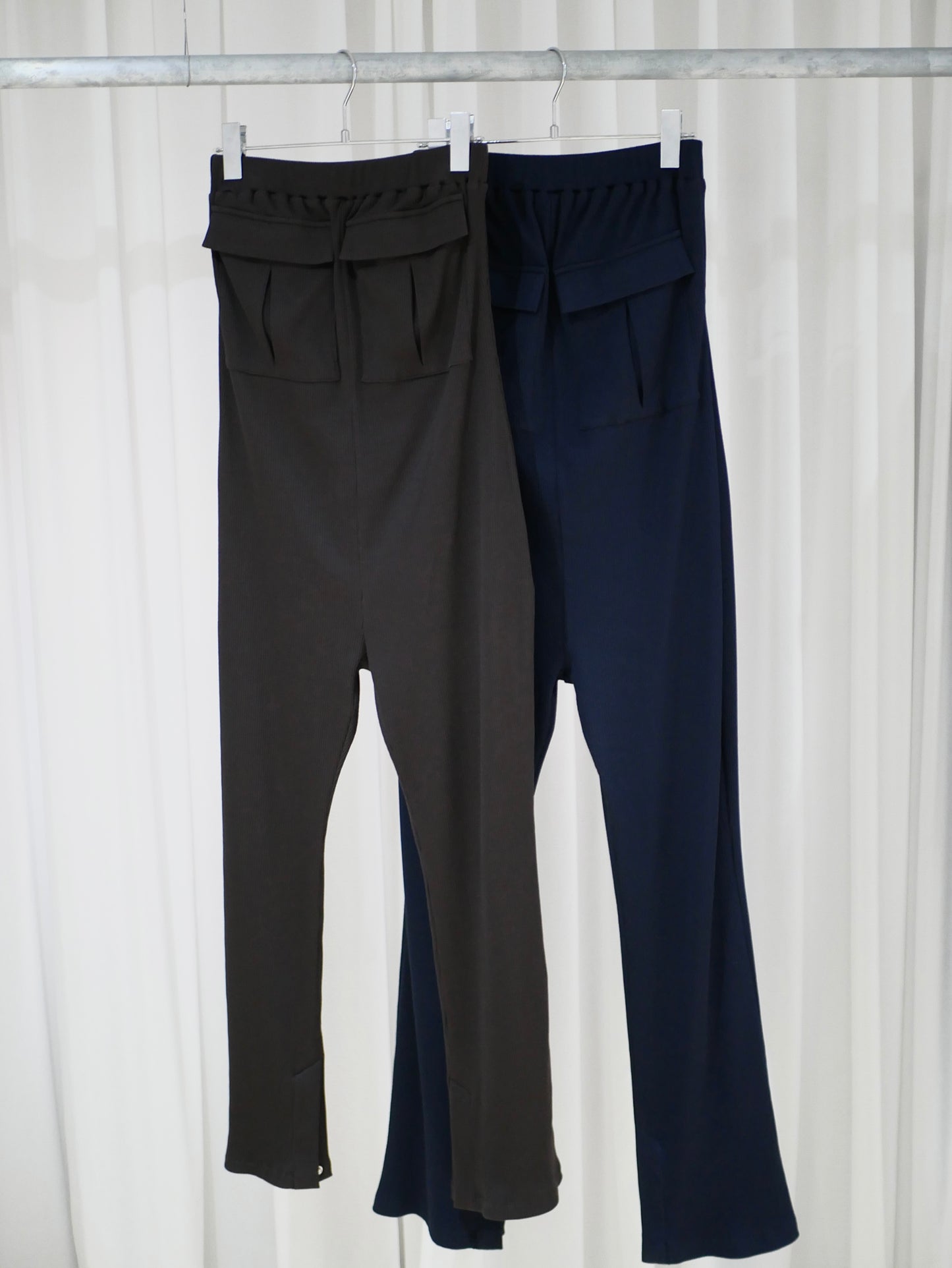 6,【全額支払い】Bare rib jumpsuit〔plain〕【受注生産】