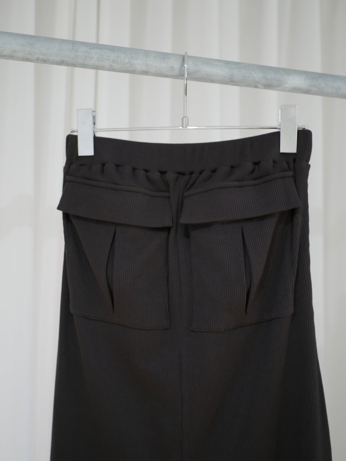 6,【全額支払い】Bare rib jumpsuit〔plain〕【受注生産】