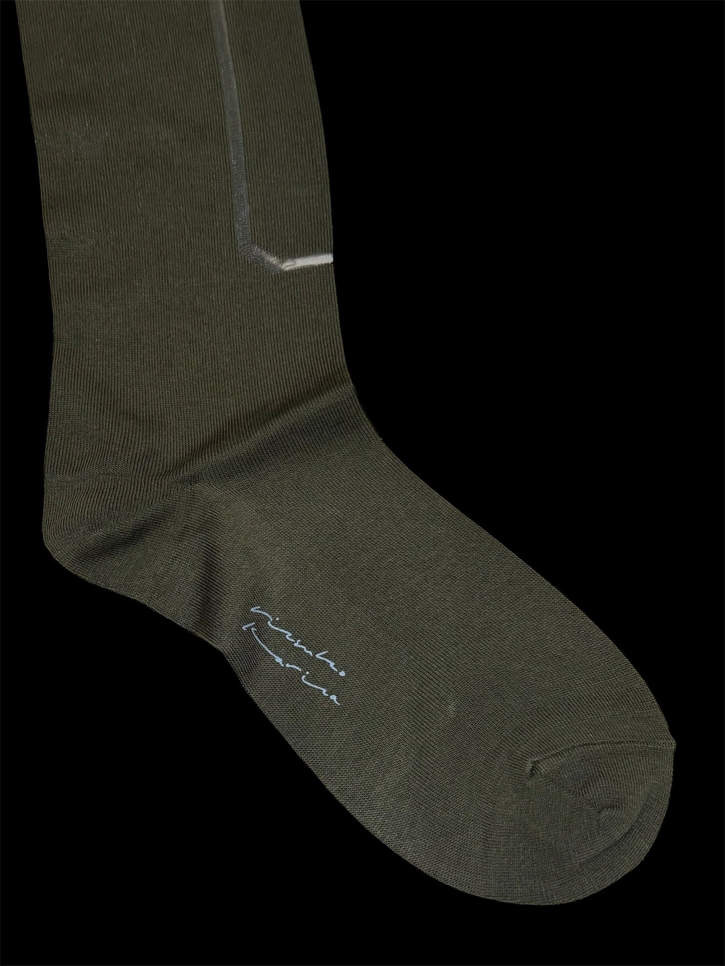 50% off [plain] Frame high socks "A quiet frame for your feet"