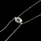 【受注生産〜6/30迄受付】〔small article〕Chain onyx・crystal necklace