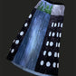 〔rich〕Collage print pleats skirt「断片の中をすべる風」
