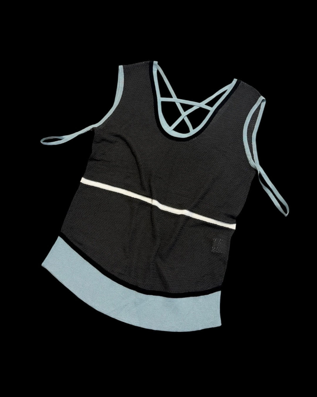 〔rich〕Tank top knit vest「日本画から着想を得て」