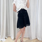 9,【全額支払い】Air mesh flare skirt〔plain〕【受注生産】