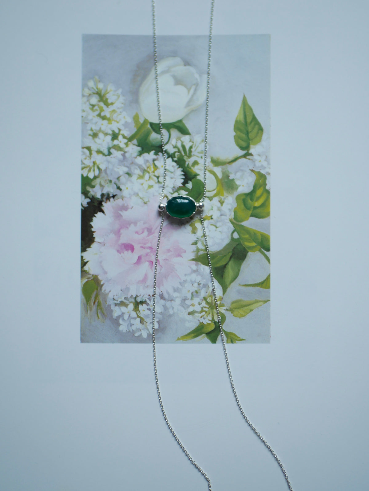 [Orders accepted until June 30th] [Small article] Alazan piercing (1 piece) [Made to order] "Quietly floating silver grains"