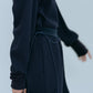 〔louise〕Hook thermal tops