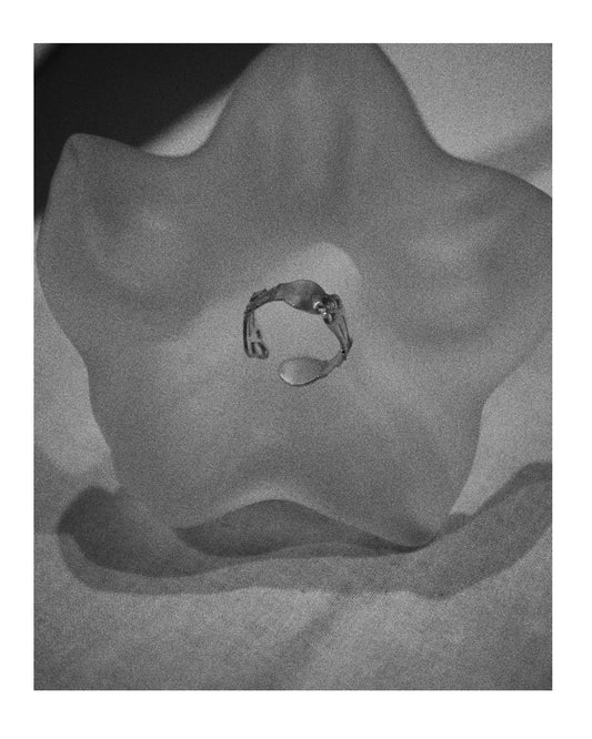 [Made to order - Orders accepted until December 31st] Silver ear flat ring [small article] "Memory of earrings"