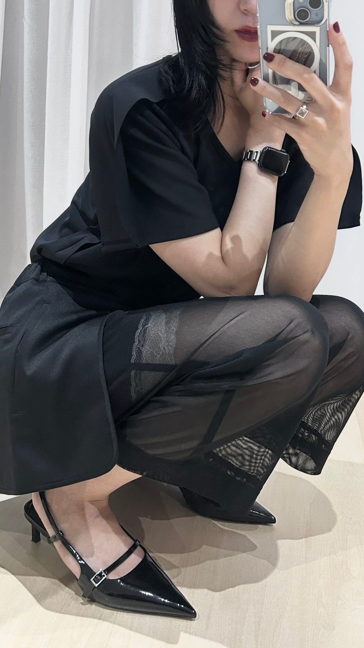 7,【全額支払い】Secret lace pants〔plain〕【受注生産】