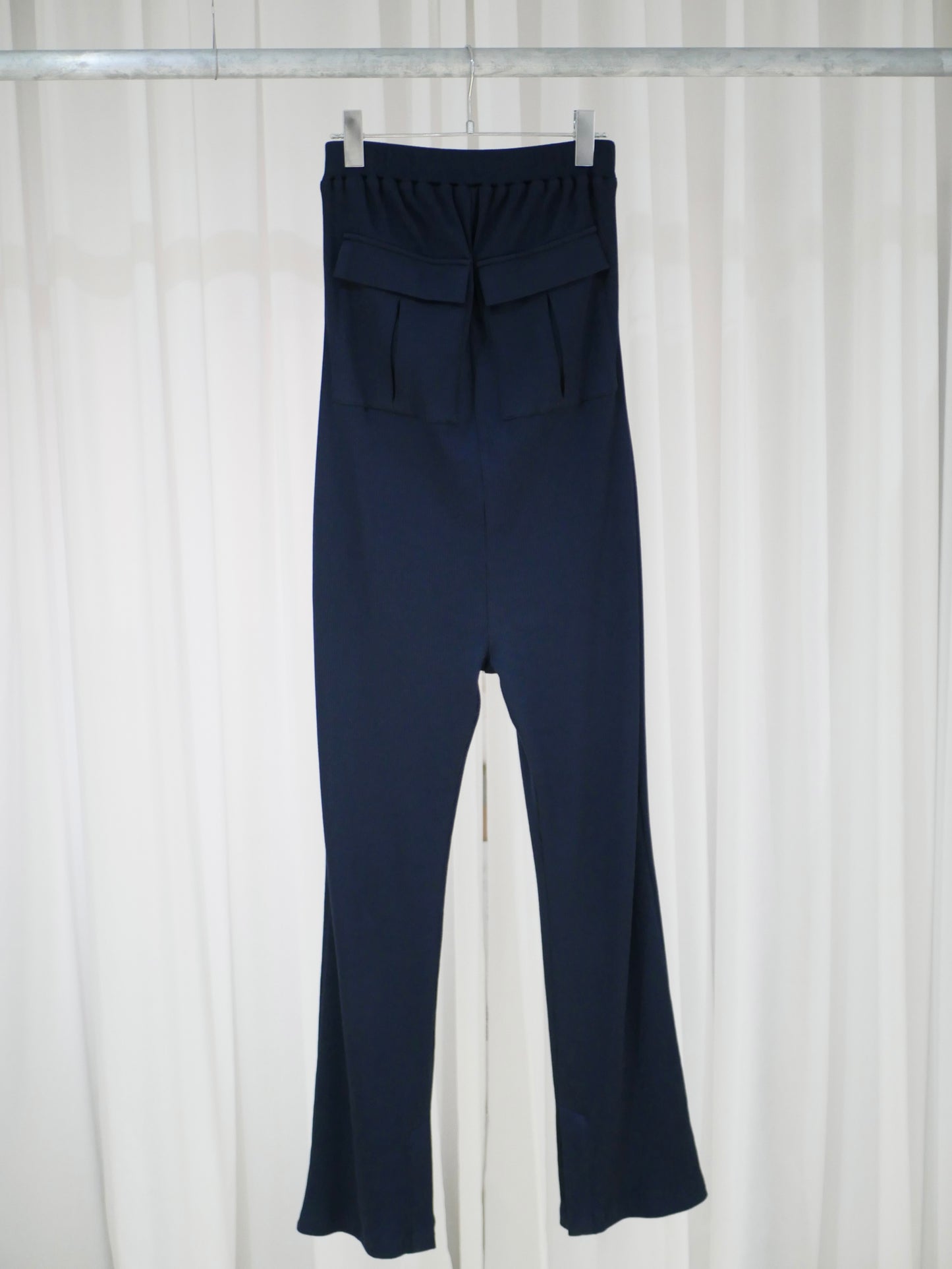 6,【全額支払い】Bare rib jumpsuit〔plain〕【受注生産】