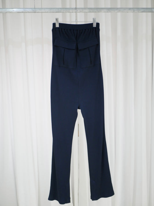 6,【全額支払い】Bare rib jumpsuit〔plain〕【受注生産】