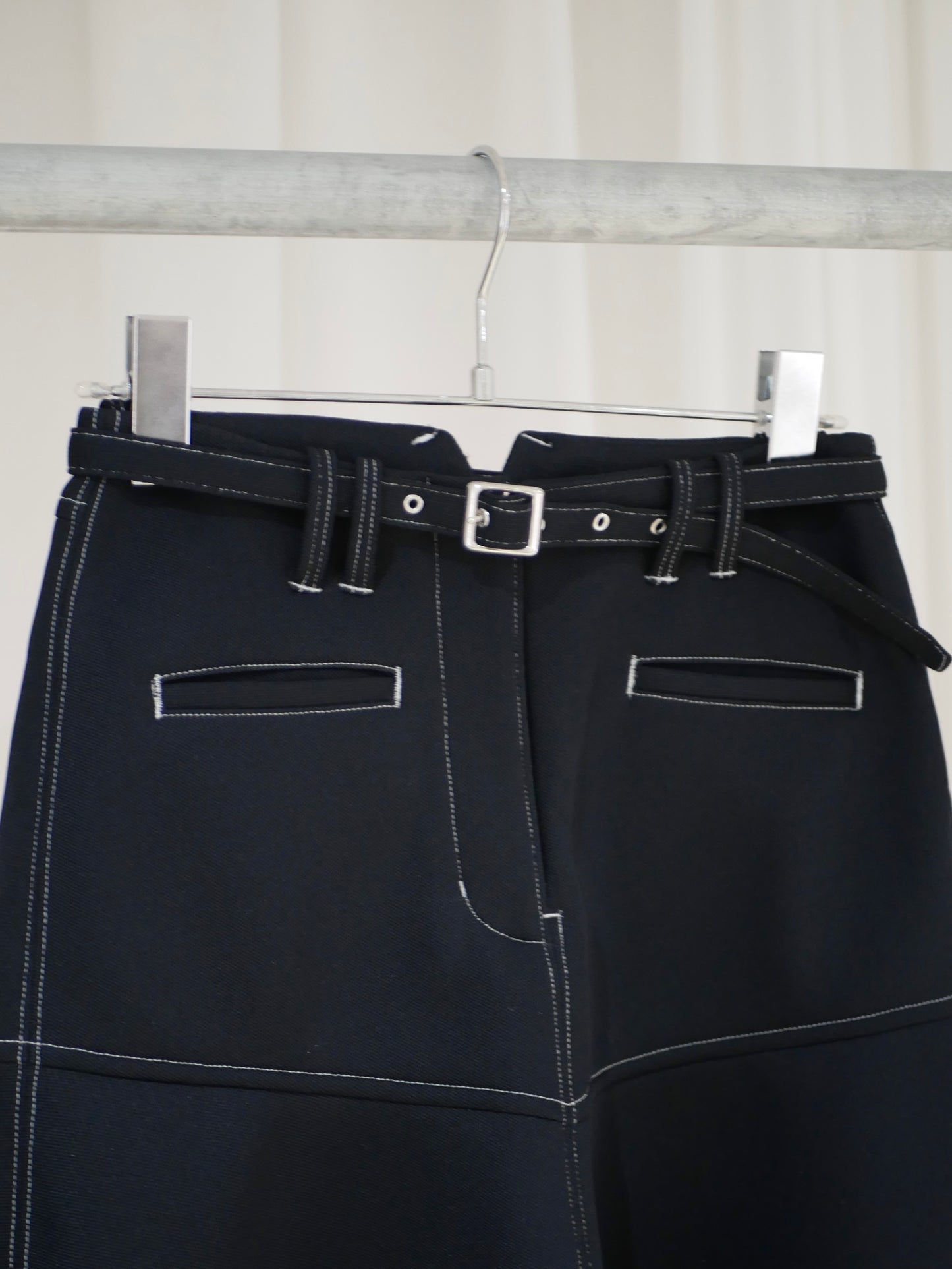 9,【全額支払い】Air mesh flare skirt〔plain〕【受注生産】