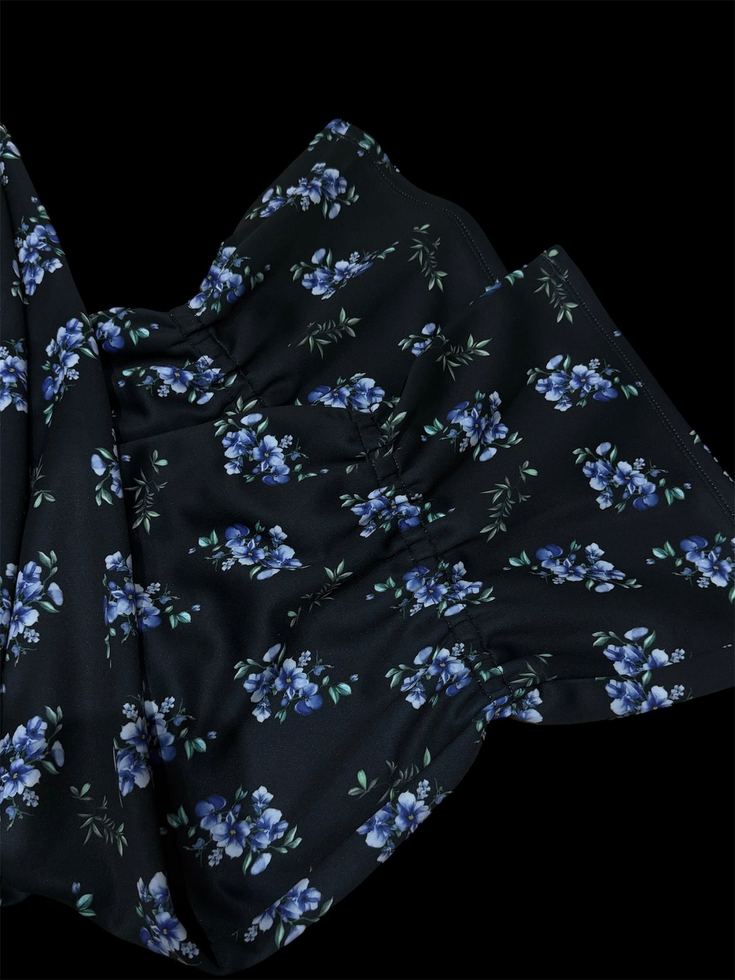 〔louise〕 Louise flare hem pants・Flower