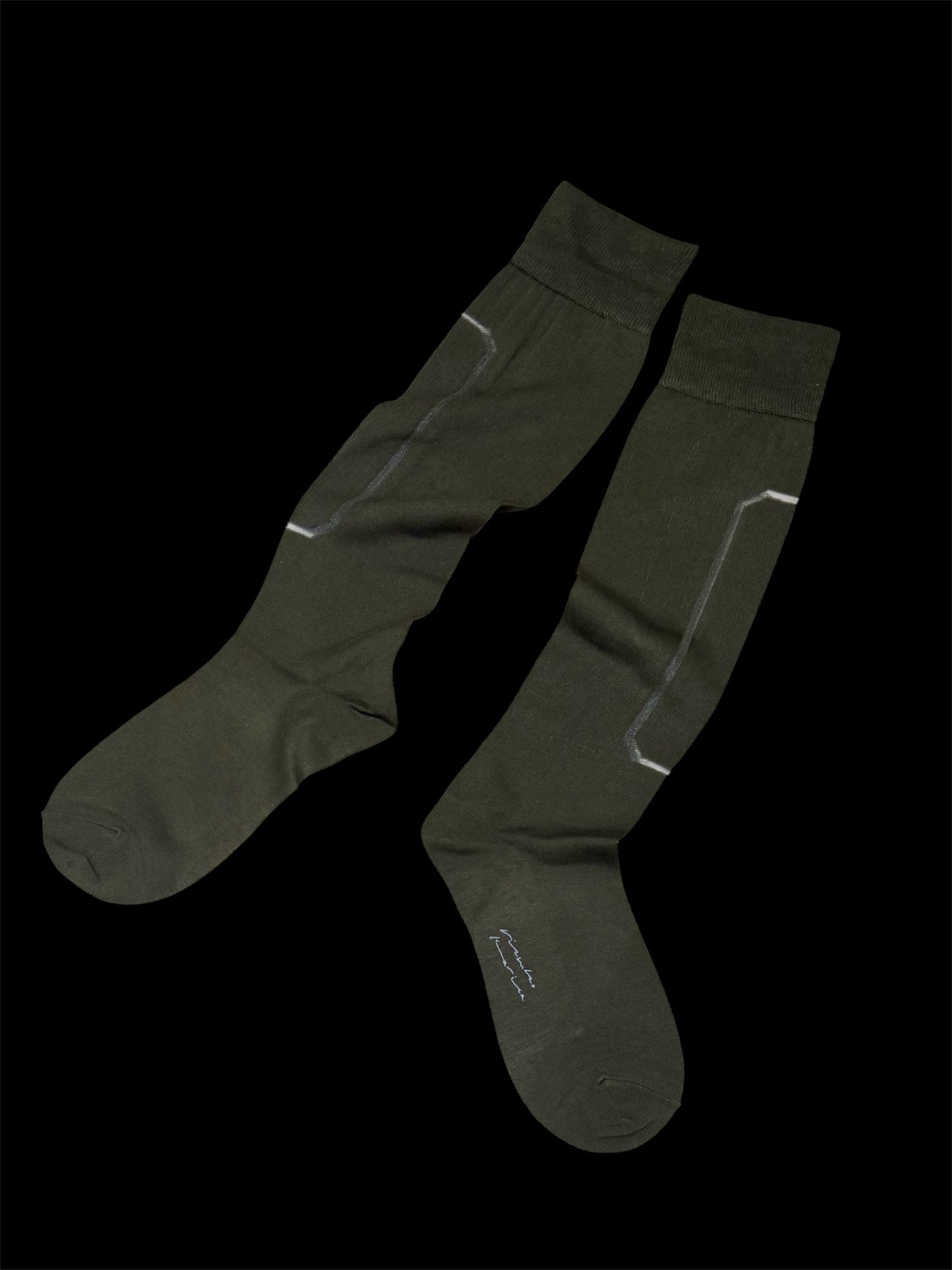50% off [plain] Frame high socks "A quiet frame for your feet"