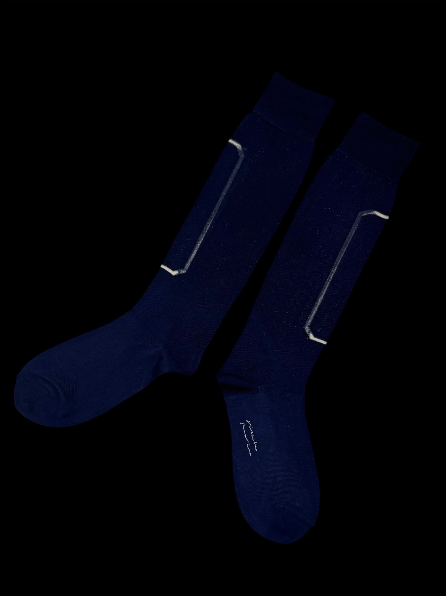 50% off [plain] Frame high socks "A quiet frame for your feet"