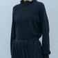 〔louise〕Hook thermal tops