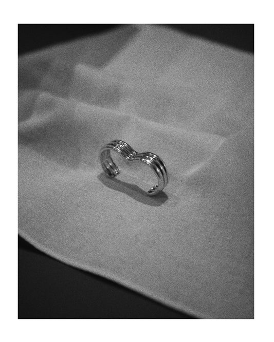 【受注生産〜9/15迄受付】〔small article〕Arch double ring