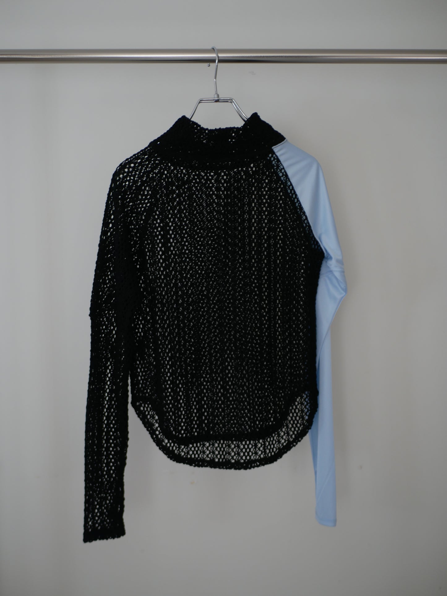 ◼︎Mesh two tone tops〔rich〕