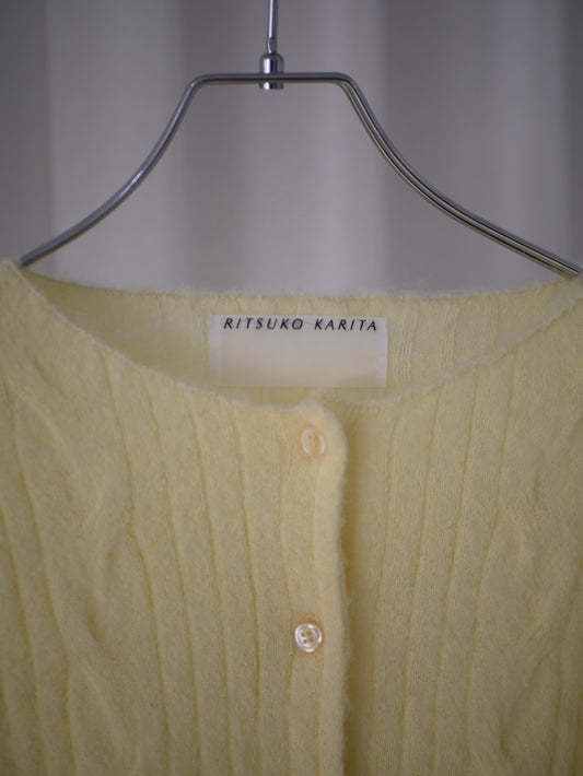 2.〔内金50％支払い〕Soft air cardigan〔plain〕【受注販売】