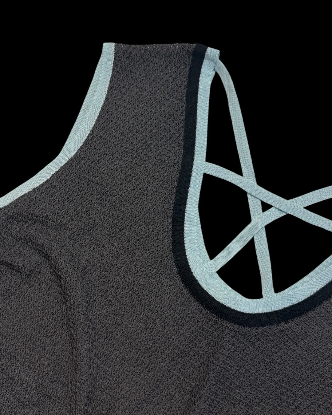 〔rich〕Tank top knit vest「日本画から着想を得て」