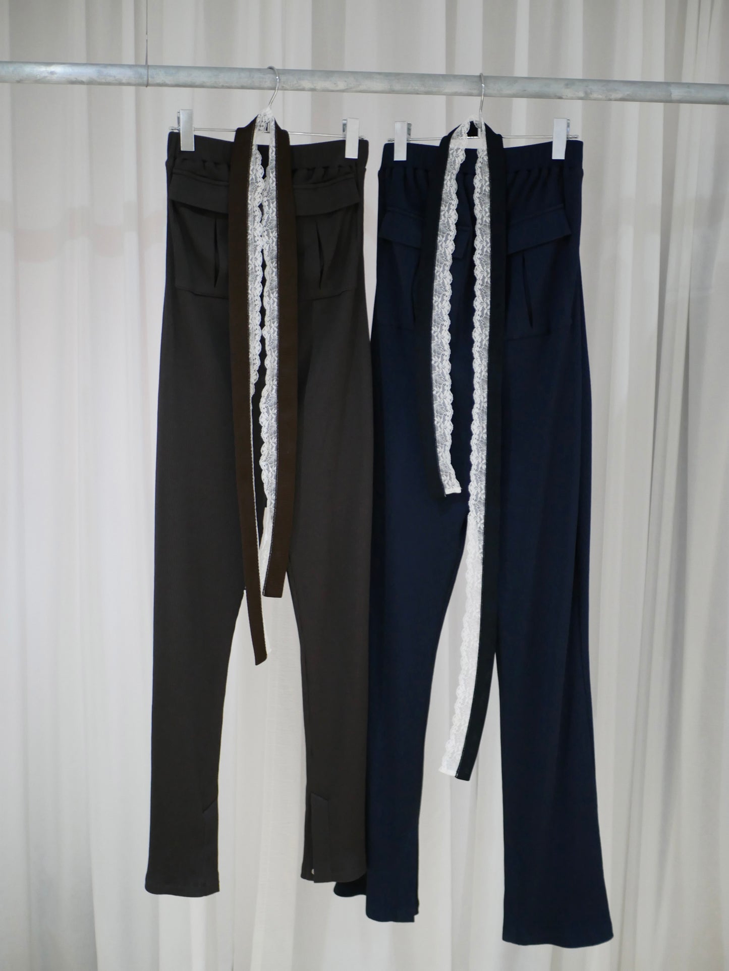 6,【全額支払い】Bare rib jumpsuit〔plain〕【受注生産】