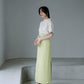 ▪️Slit tight long skirt〔plain〕