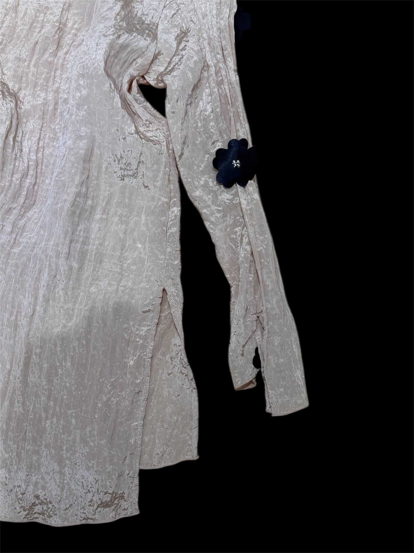 【Last one】〔rich〕Flower long sleeve tops 【One of a kind】「ひとつだけの咲く形」