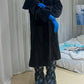 [louise] Louise flare hem pants・Flower