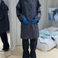[Last one] [rich] Boyish flare coat, original wool "A refined, quiet flare"