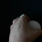 〔small article〕Chain onyx・crystal ring