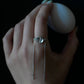 〔small article〕Chain onyx・crystal ring
