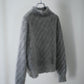 [rich] Mohair knit pullover [Hair] "Memories of white swaying in silence"