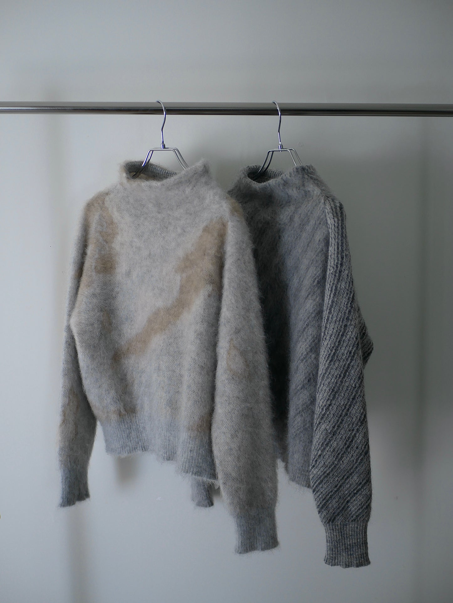 〔rich〕Mohair knit pullover〔Horse〕