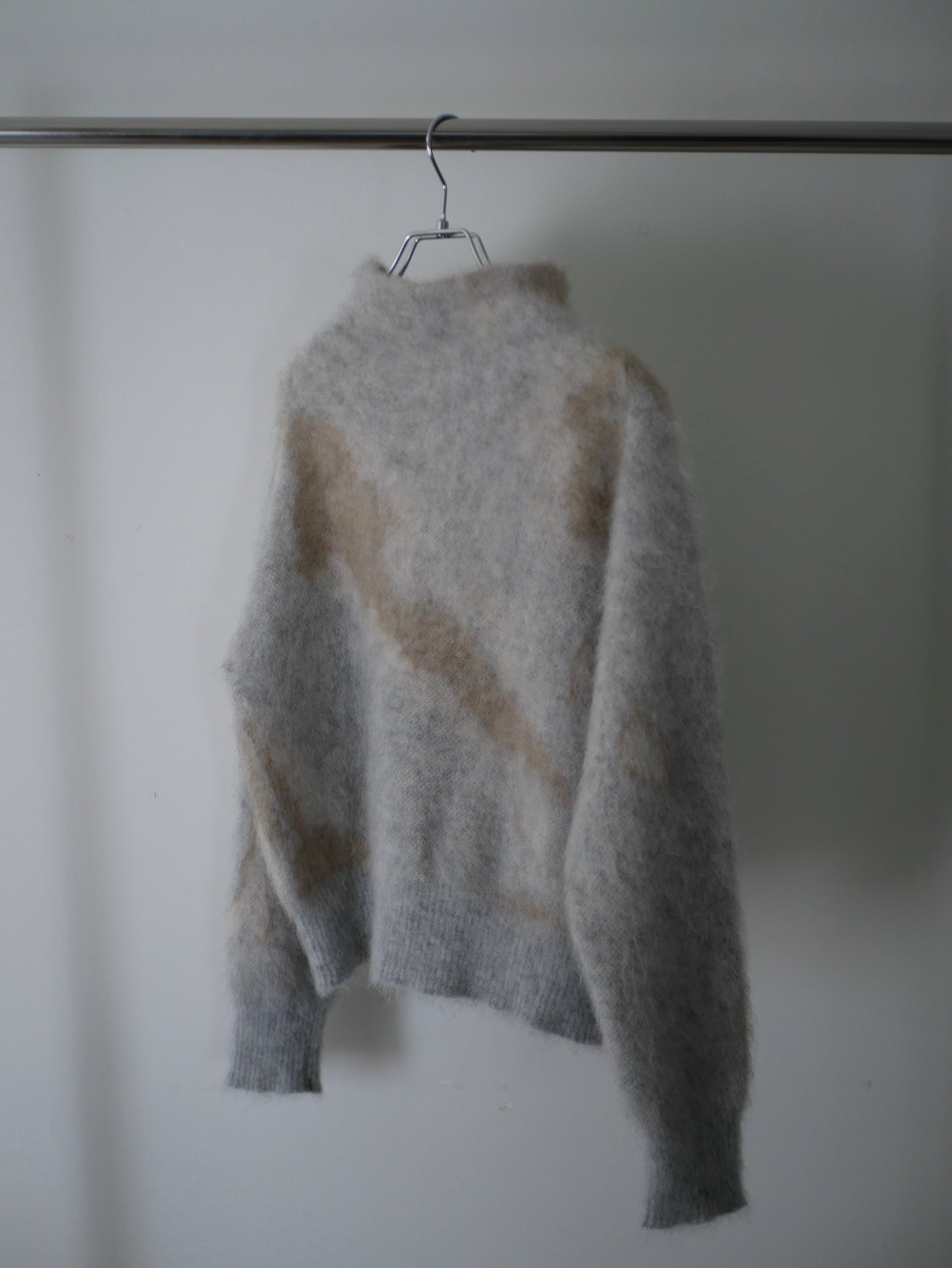 〔rich〕Mohair knit pullover〔Horse〕