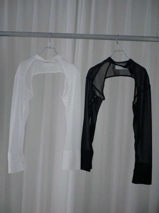 3.〔内金50％支払い〕Arm cape tops〔plain〕【受注商品】