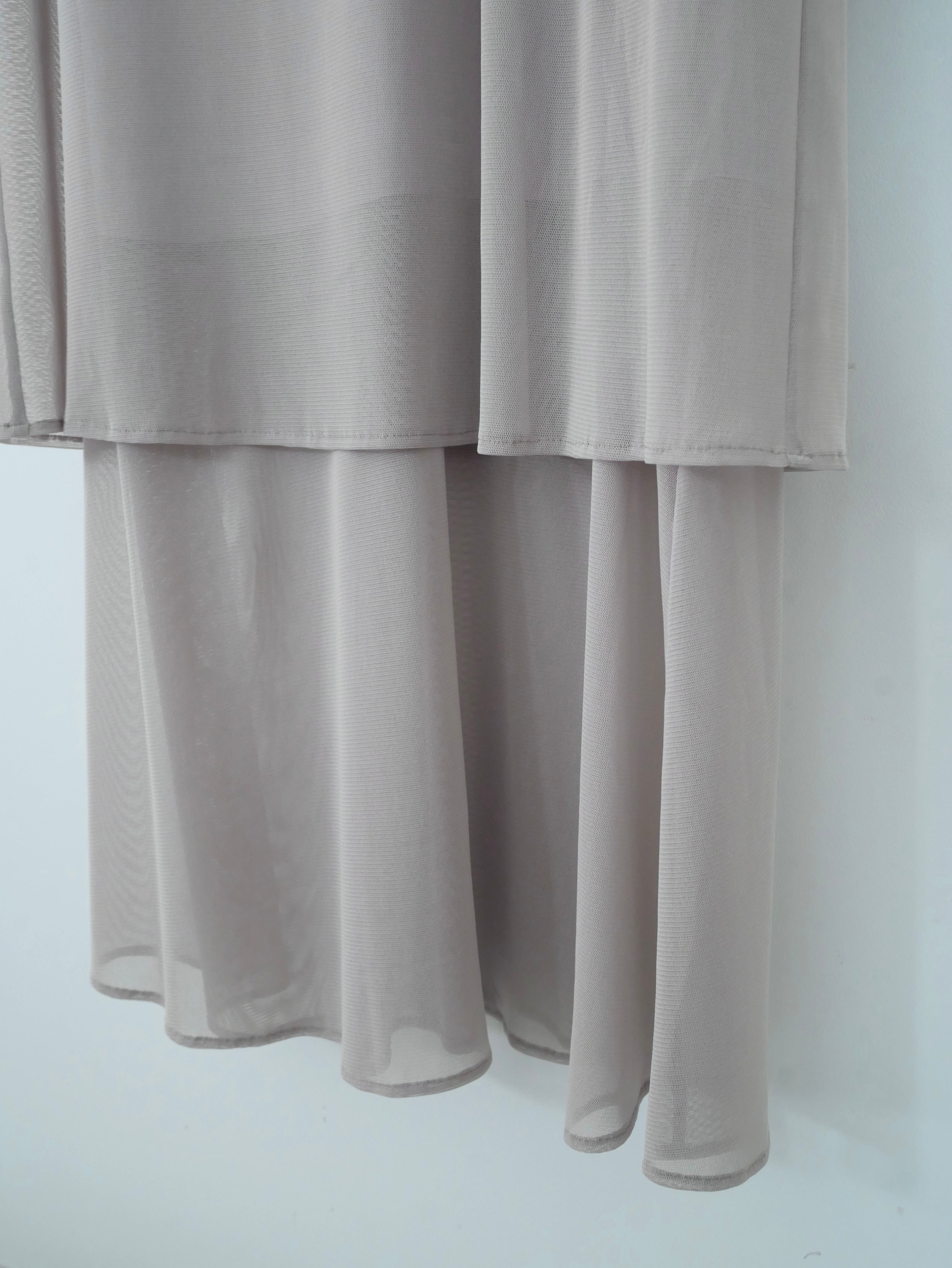 ◼︎See-through layered dress 〔plain〕 – RITSUKO KARITA