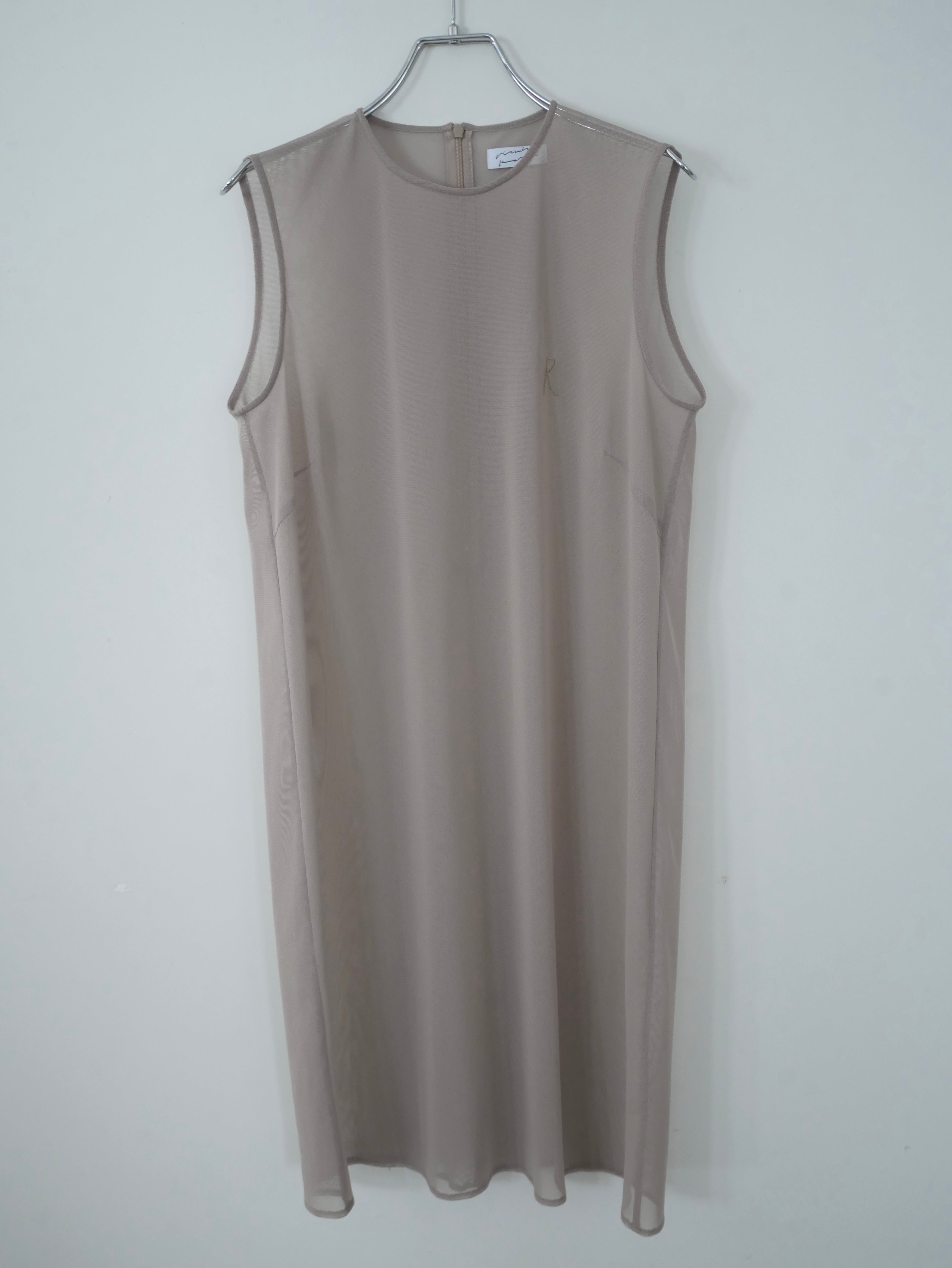◼︎See-through layered dress 〔plain〕 – RITSUKO KARITA