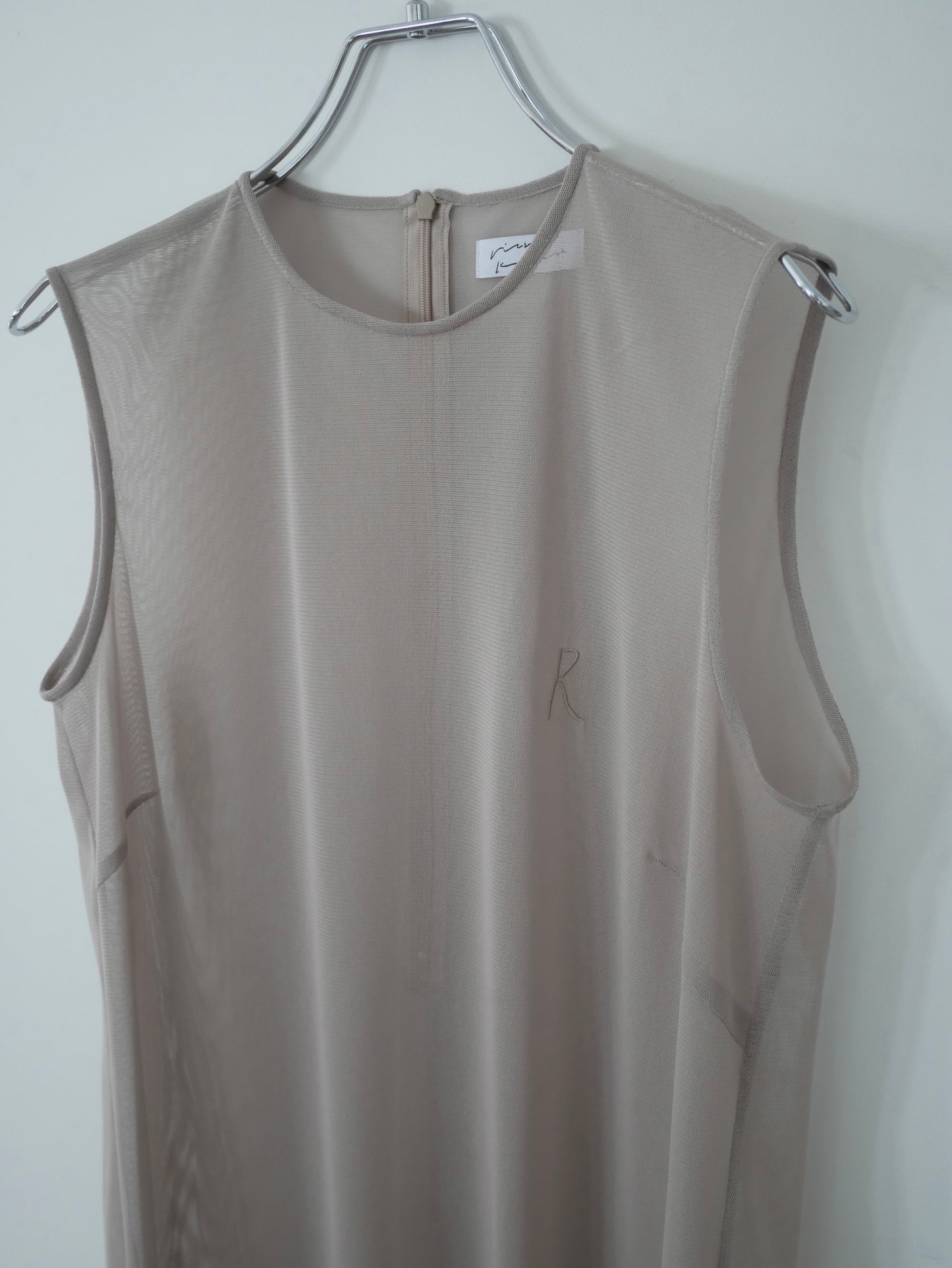 [Last one] [plain] See-through layered dress "A dress that blends into your skin"