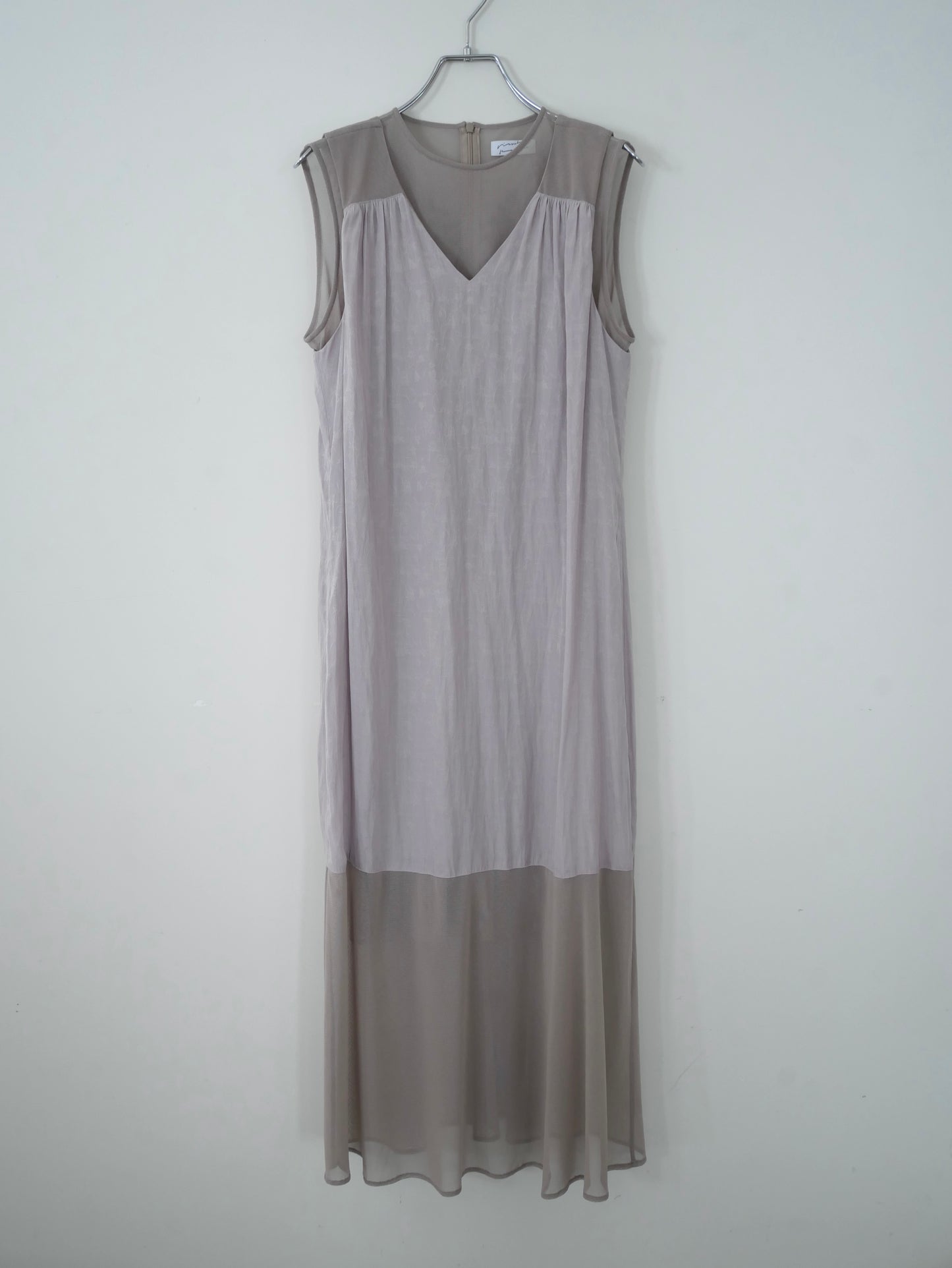 [Last one] [plain] See-through layered dress "A dress that blends into your skin"