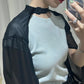 〔plain〕Arm cape tops〔cover〕「肌を透かす軽やかさ」