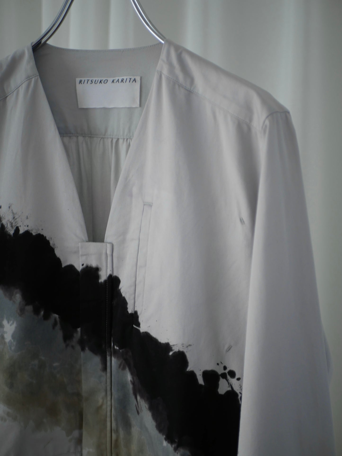 ◼︎Sumi-e V neck jump suits〔rich〕