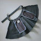 〔plain〕 Peplum pocket belt【Gray Only】
