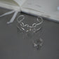 [Made to order - Orders accepted until December 31st] Silver ear flat ring [small article] "Memory of earrings"